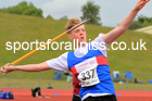 Mens under-20s javelin, 2022 Northern Senior and Under-20 Champs., Wavertree Athletics Centre, Liverpool. Photo: David T. Hewitson/Sports for All Pics